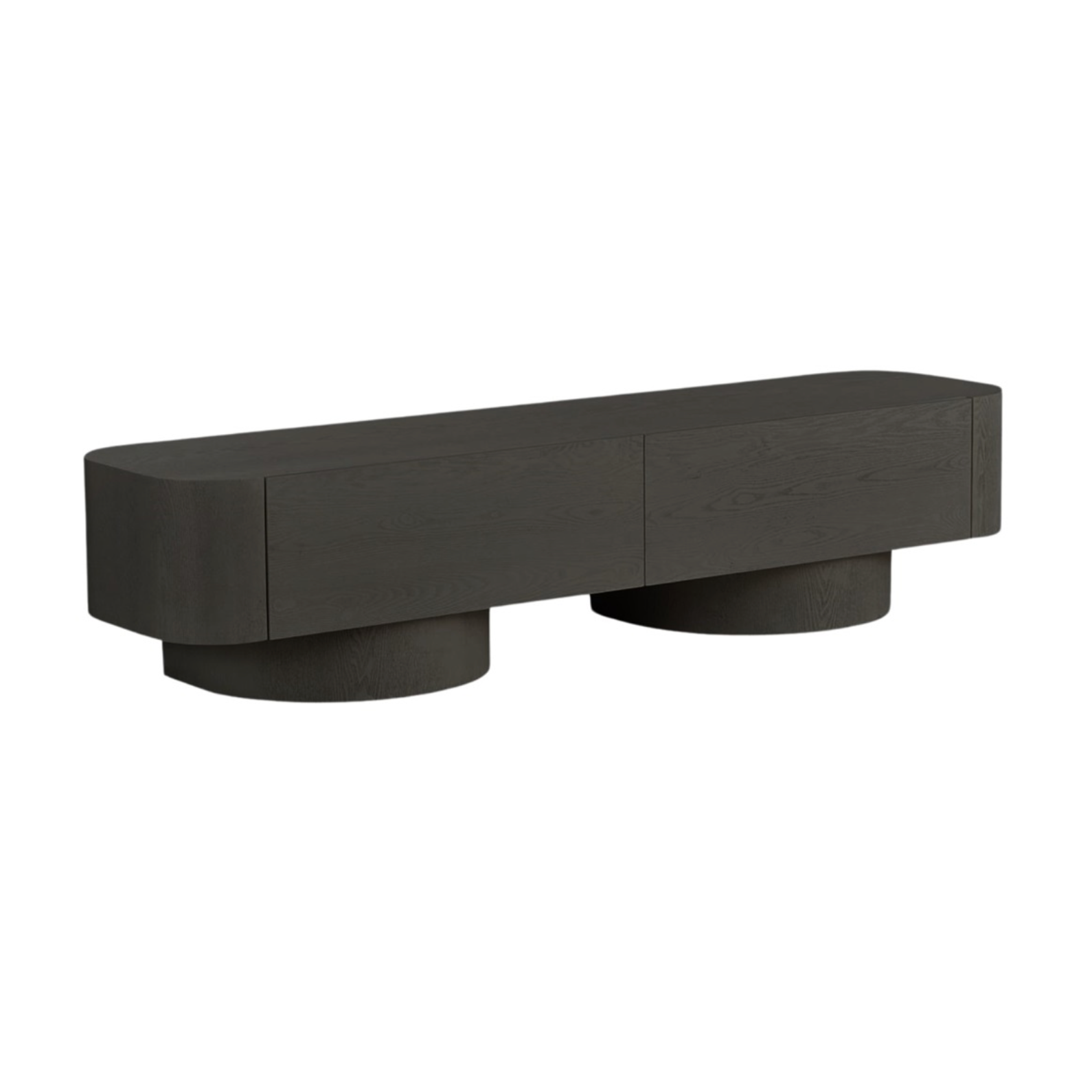 ROYAL TV-KAST ZWART VENEER PLAIN