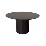 TAURUS EETTAFEL BRUIN VENEER PLAIN ROND
