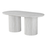 KAPADOKYA EETTAFEL VENEER PLAIN OVAAL