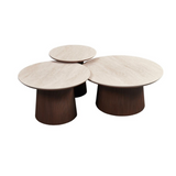 AQUA BROWN FUNGO SALONTAFEL 3 BRUIN
