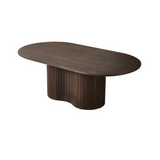 TAURUS SALONTAFEL BRUIN VENEER PLAIN